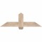Ekena Millwork Eugene Smooth Timber Gable Bracket, Douglas Fir, 48"W x 16"H x 3 1/2"D x 5 1/2"F, 8/12 Pitch GBW048X16X0406EUG00SDF - alternate 1